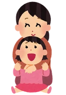子どもを迎えに行く保護者